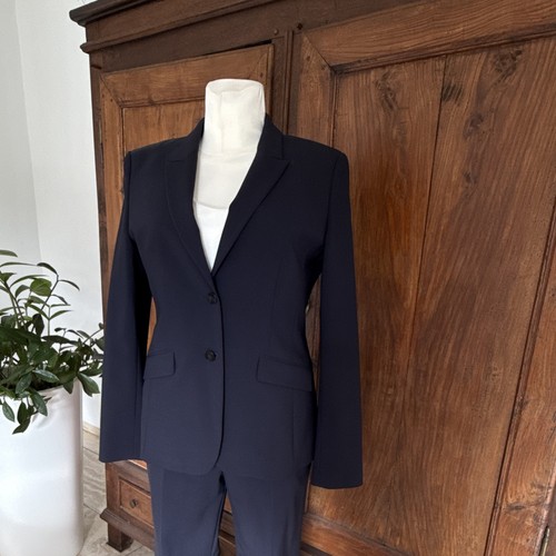 Boss damen hosenanzug blau - hosenanzug, gr