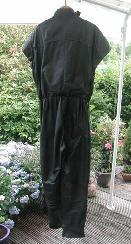 Eleganter herren lederoverall - eleganter, herren-lederoverall