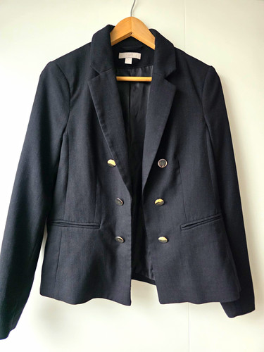 Damen blazer schwarz gr - h&m,