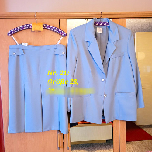 Damen anzug set kostüm - damen, blau