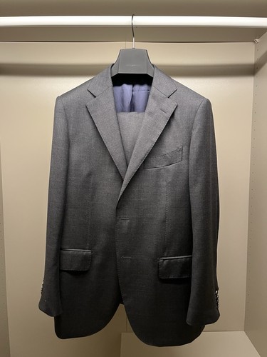 Suitsupply grey lazio suit - grey,