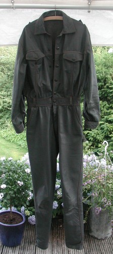 Lederoverall stil eines - lederoverall,