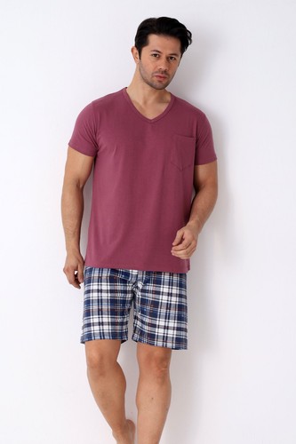 Herren schlafanzug kurz sommer - schlafanzug,