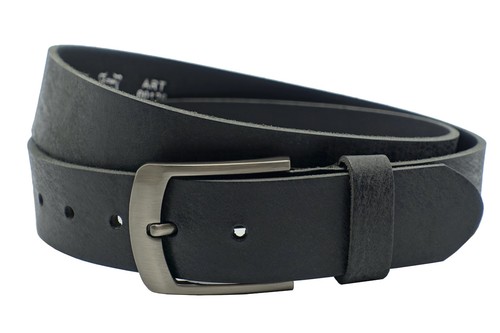 4cm echte büffelleder gürtel - 4cm,